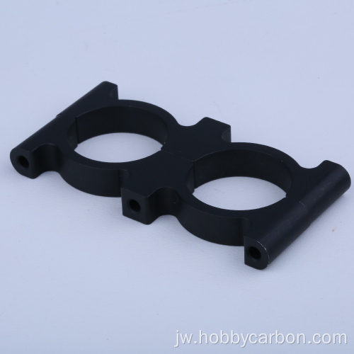 Custom Nonstandard Anodized Aluminium Tube Clamp